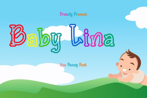 Baby Lina: A Playful Display Font for Handmade Charm