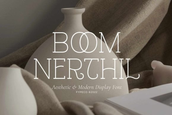 Boom Nerthil: A Display Font That Cuts Through the Feed