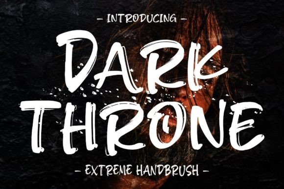 Dark Thorone: A Bold Display Typeface for Digital Brand Impact