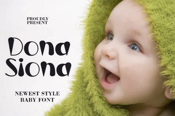 Dona Siona: A Light Display Font for Editorial Elegance