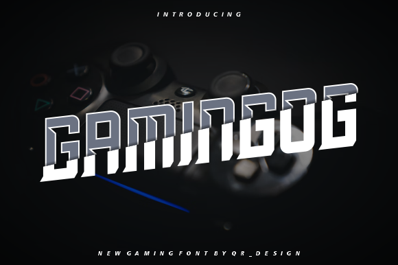 Gamingog: A Display Font That Demands Attention