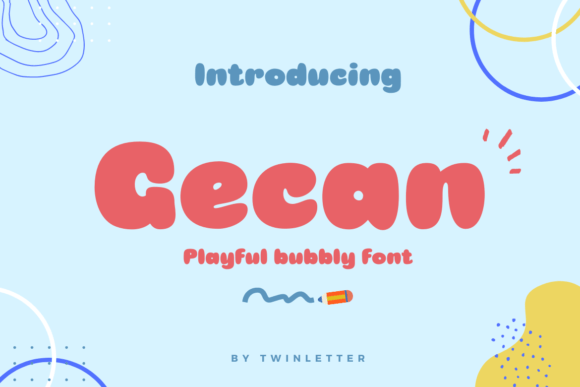 Gecan: A Bold Display Font for Designers