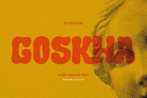 Goskha: A Display Font That Makes Your Brand Feel Intentional