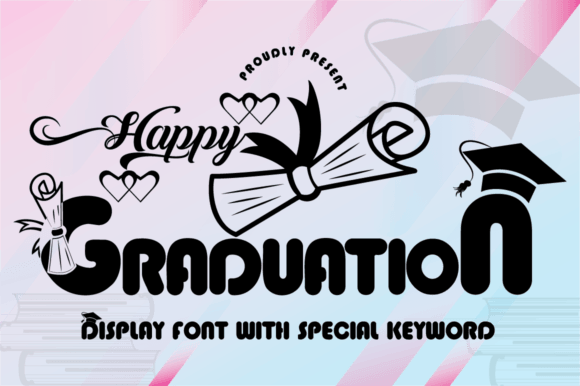 Graduation Font: A Playful Display Typeface for Modern Web Design