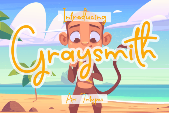 Graysmith: A Playful Display Font