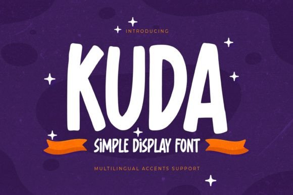 Kuda: A Natural Display Font for Business