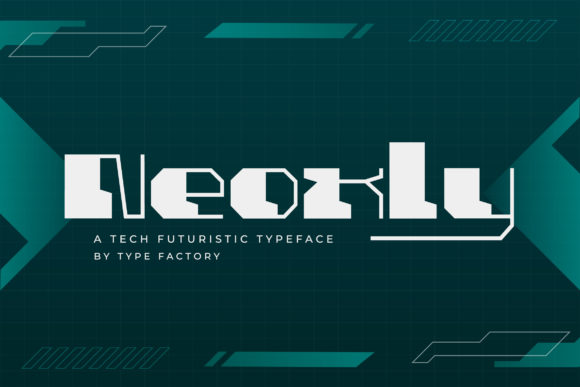 Neoxly: A Futuristic Display Font for Handmade Creators