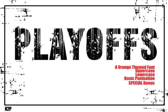 Playoffs: A Bold Display Font That Commands Attention Online
