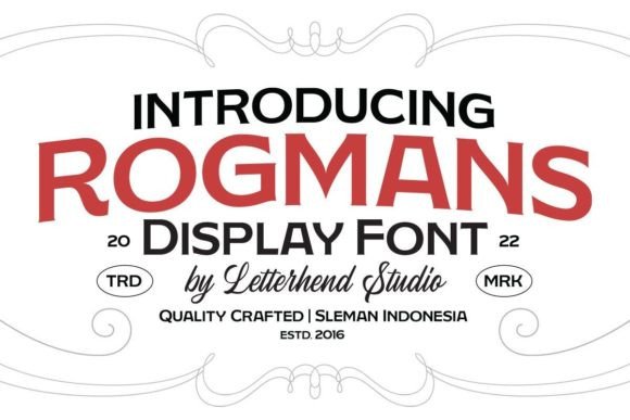 Rogmans: A Display Font That Anchors Editorial Mood With Quiet Confidence