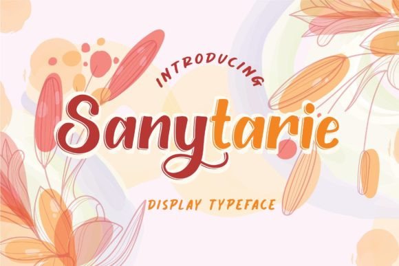 Sanytarie: A Display Font That Elevates Your Small Business Brand