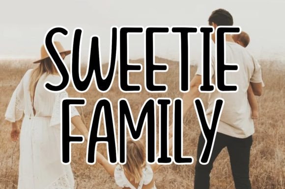 Sweetie Family: A Playful Display Font That Feels Like a Warm Hug