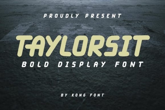 Taylorsit: A Playful, Polished Script Font for Small Business Branding