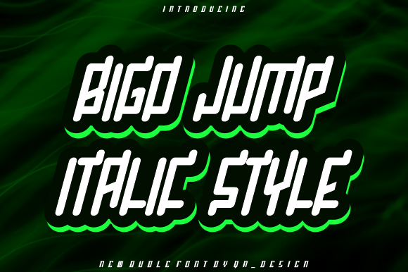 Testing Bigo Jump: A Display Font for Real Projects