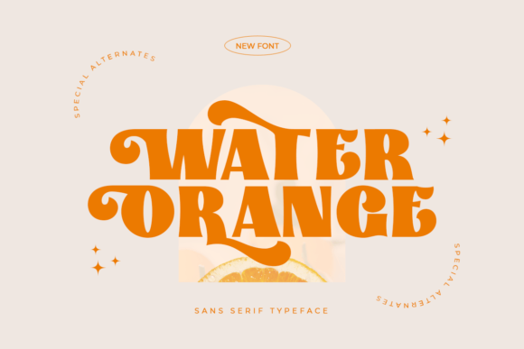 Water Orange: A Font for Creative Expression